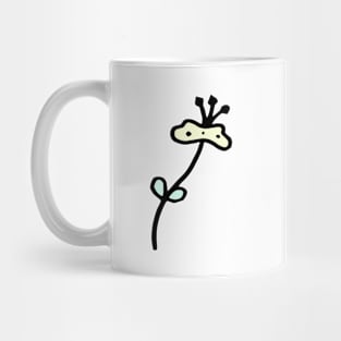 Alien Flower Doodle Mug